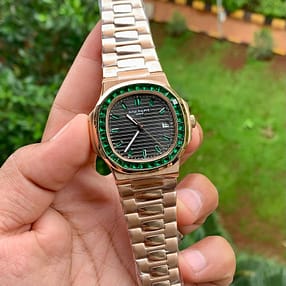 Patek Philippe Nautilus Green Emerald Super High Quality Swiss