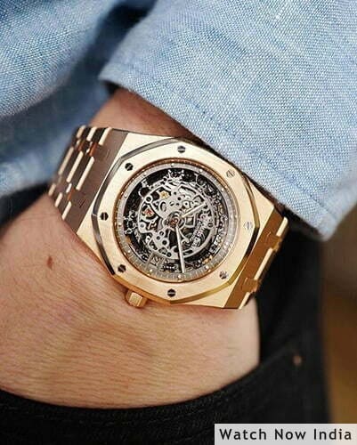 Ap rose gold hot sale skeleton price