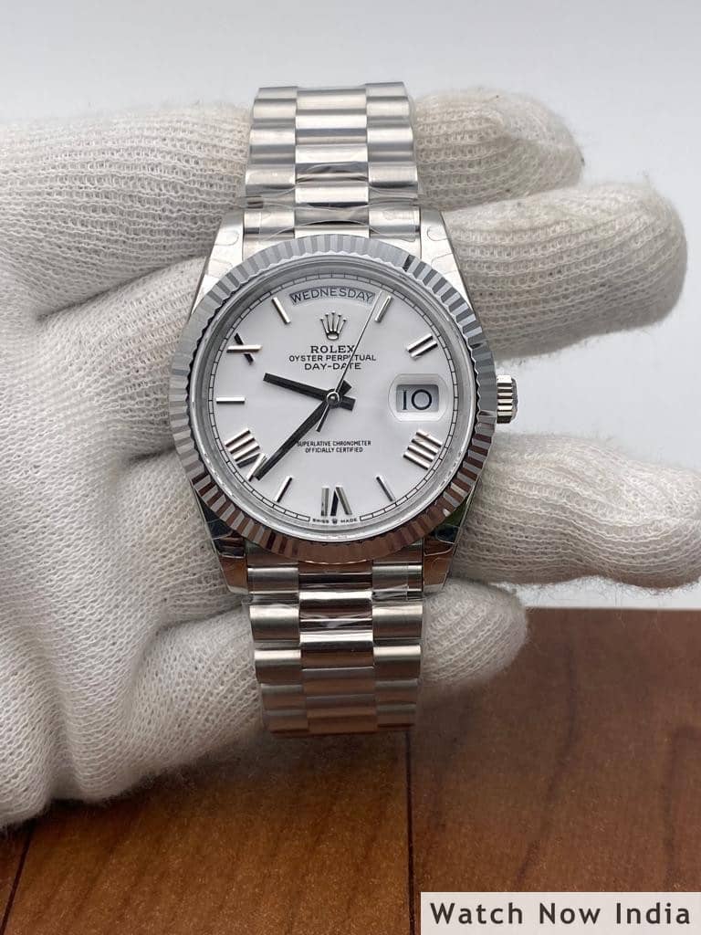 Rolex day date hot sale 40 price india