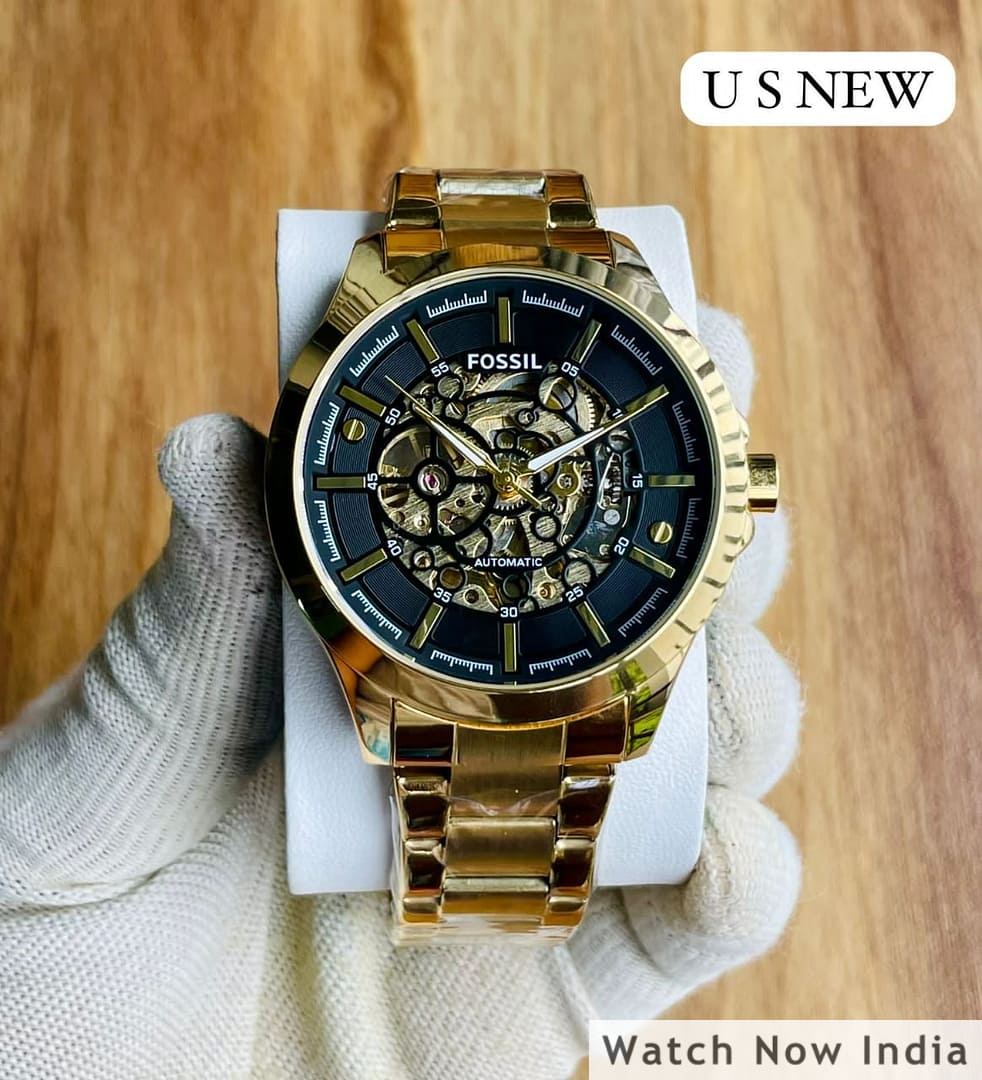 Fossil skeleton 2024 watch price