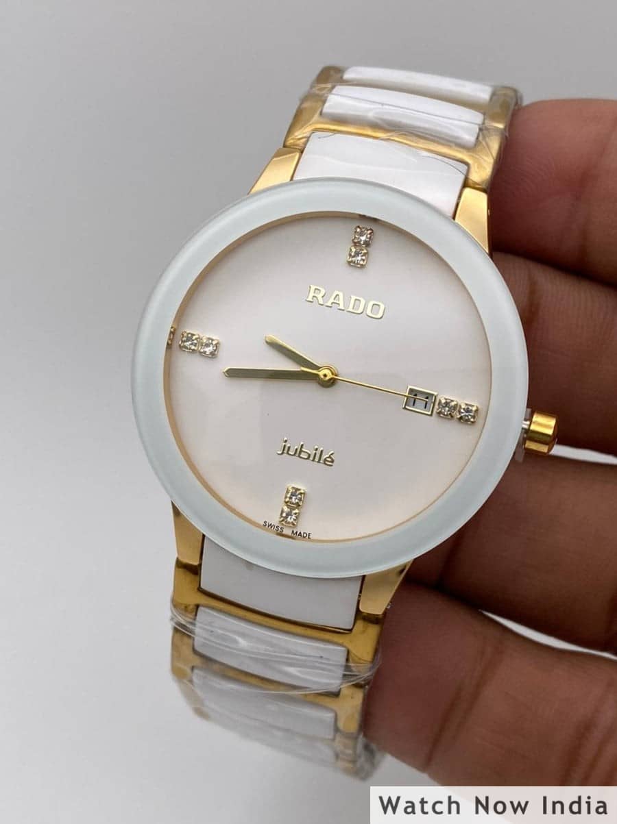 Rado white gold watch hot sale