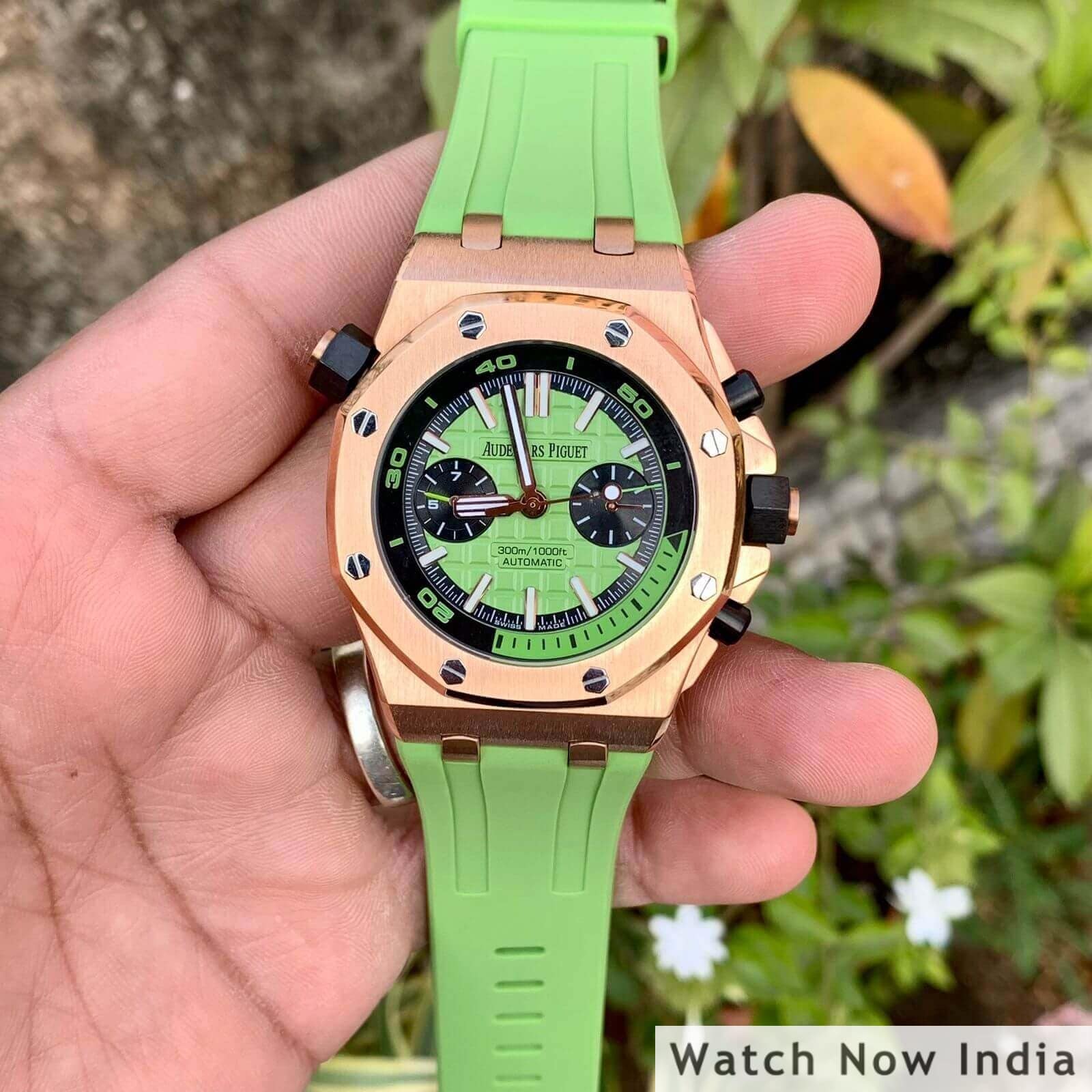 audemars green dial