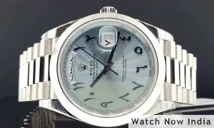 Rolex arabic best sale dial first copy