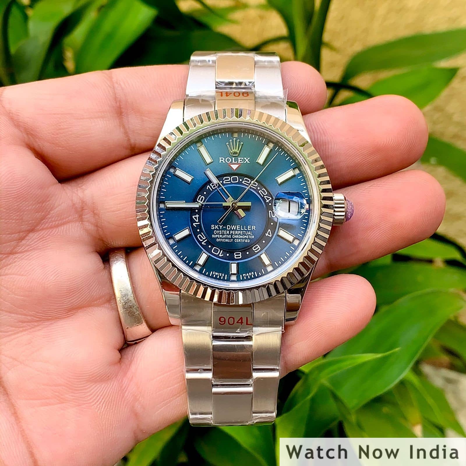 Rolex sky best sale dweller first copy