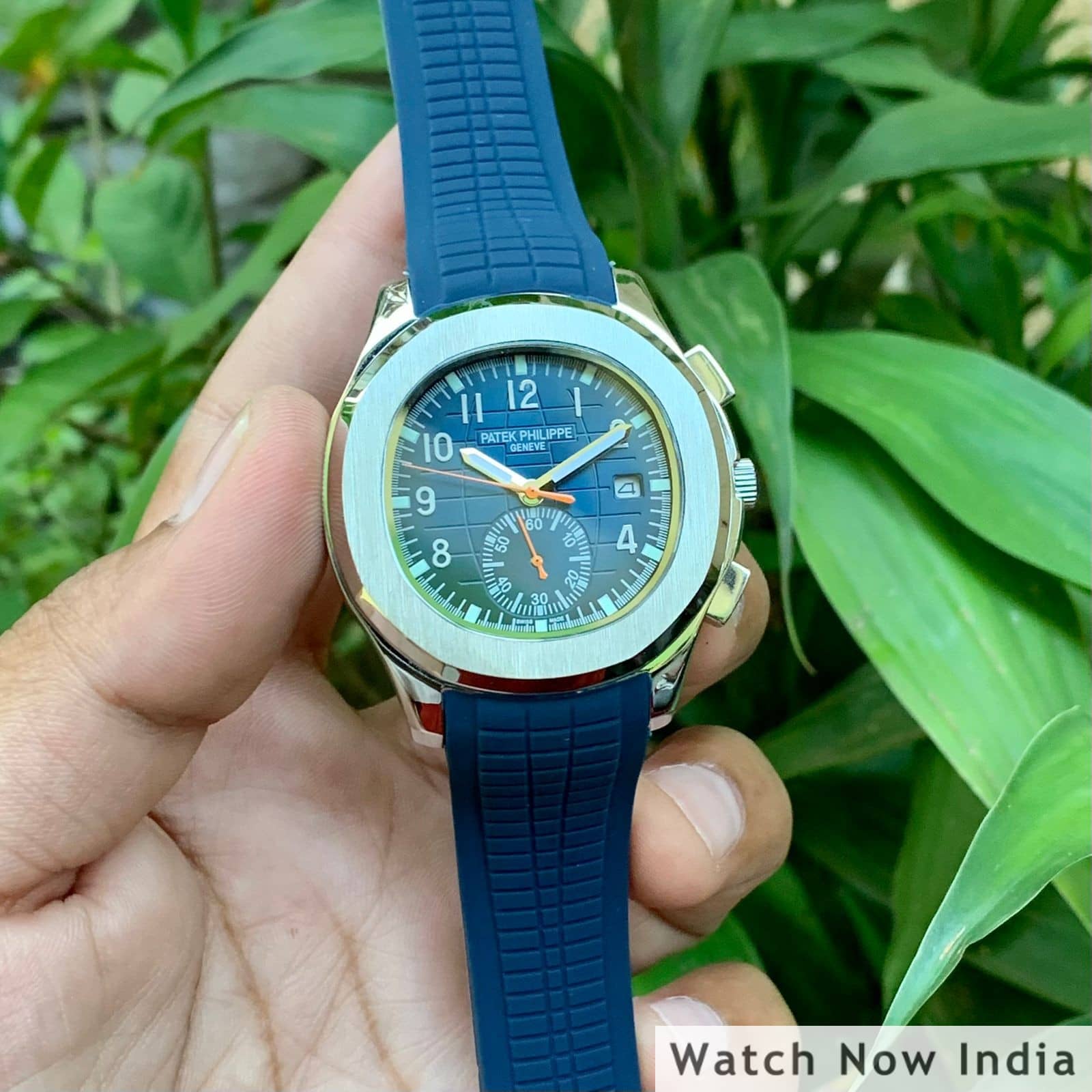 Patek philippe blue clearance strap