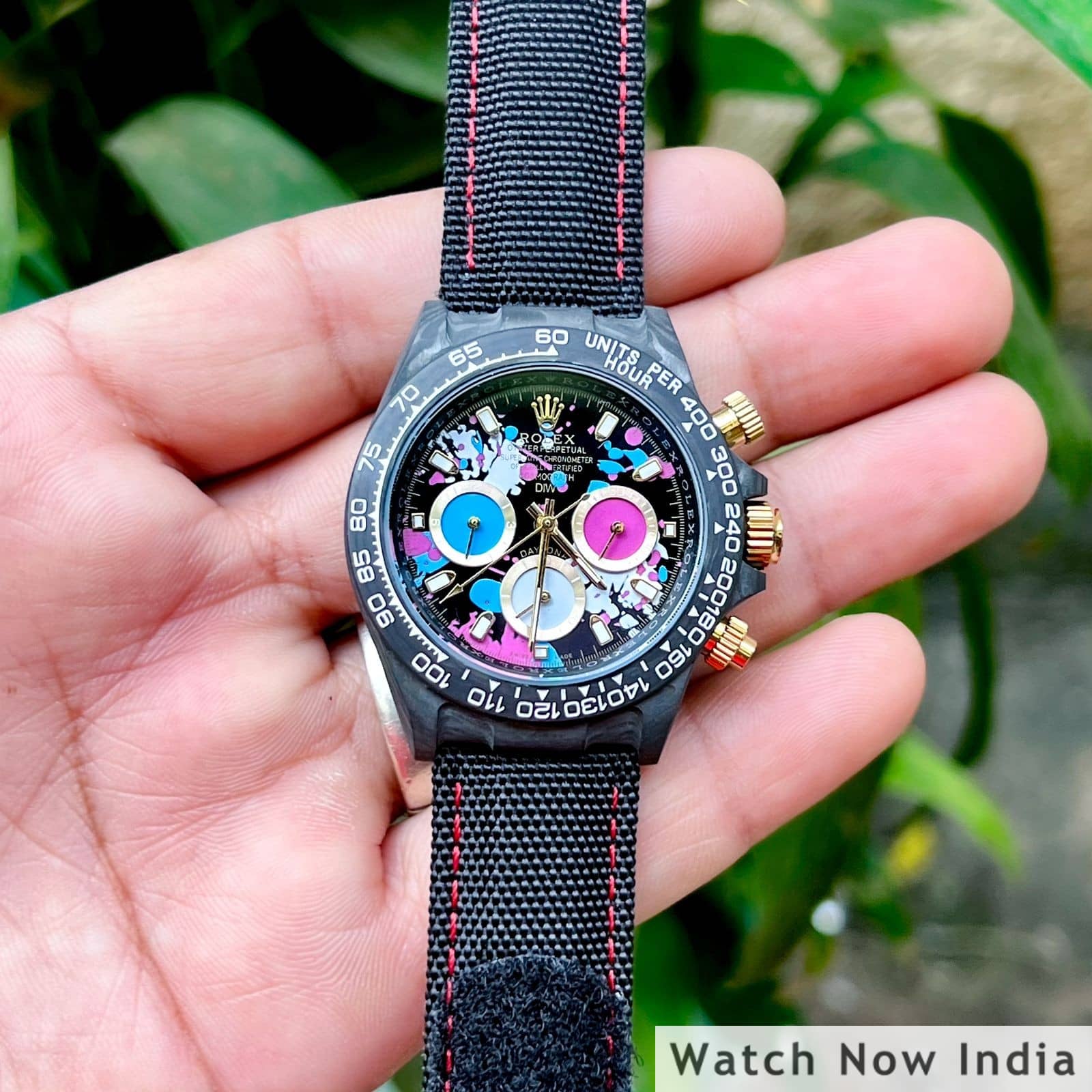 Rolex DIW Carbon Daytona Light Weight First Copy Price in India