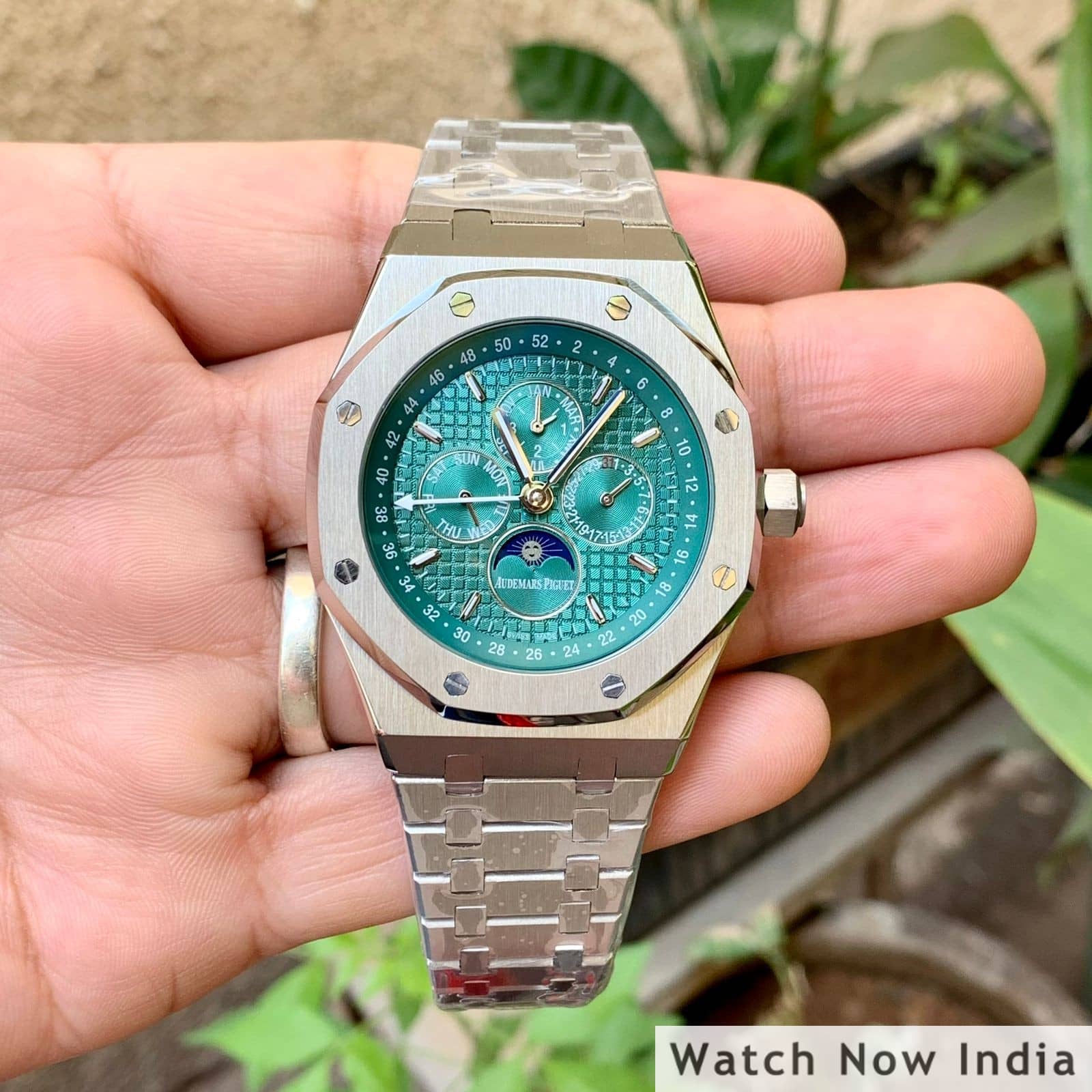 Audemars Piguet Perceptual RO Silver Iconic Green First Copy Price